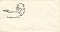 Lock and key envelope