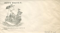 Jefferson Davis at sea envelope