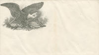 Eagle with Union shield, staff and arrows envelope