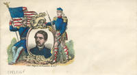 George McClellan bust portrait envelope