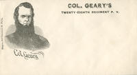 John W. Geary envelope