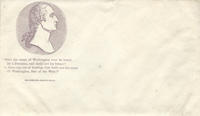 George Washington bust envelope