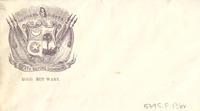 Confederate shield envelope