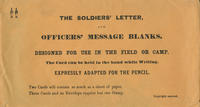 Soldiers' letter and officers' message blanks envelope