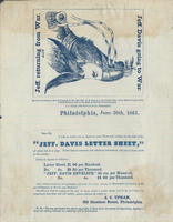 Jefferson Davis as jackass stationery