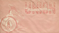 Massachusetts with Lady Liberty envelope