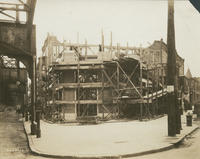 Progress of construction - Allegheney [sic; Allegheny] Ave. station, S.W. cor., Kensington & Allegheney [sic] Aves., December 11, 1919.