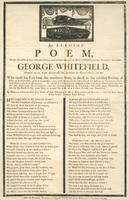An Elegiac Poem, on the Death of...George Whitefield.
