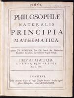 Philosophiae Naturalis Principia Mathematica, a
