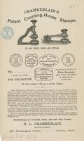 Chamberlain's patent counting-house stamps, of all kinds, sizes and styles.
