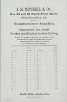 J. M. Mitchell & Co., nos. 24 and 26 North Front Street, Philadelphia, Pa.