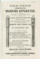 The Penn combination marking apparatus.