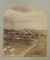 Centennial grounds, looking east.