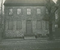 Home of Anthony Gilbert, "the Strong Blacksmith." 