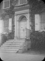 Doorway of Wister House, Vernon Park.