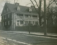 Old barn of Wyck altered into dwelling, Walnut Lane W. of Main St.