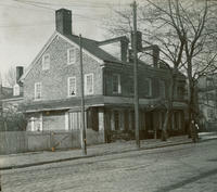 Old Johnson House, N. W. Main & Washington Lane.