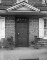 Doorway to Johnson House, Main & Washington Ln.