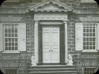 Doorway of Chew House, 1882.