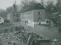 Wakefield Mills, Fisher's Lane. Built by Wm. Logan Fisher.