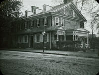 Rear of 5140 Main St. Gtn. House in which Gilbert Stuart painted portrait of Washington.