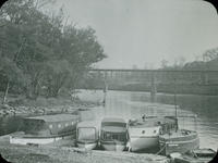 Looking east at mouth of Wissahickon. 