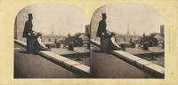 [Rooftop view from New York University on Washington Square looking northeast toward Grace Church, New York]