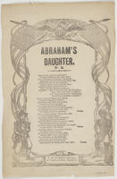 ABRAHAM'S DAUGHTER. NO. 2.
