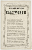 ASSASSINATION OF ELLSWORTH, AT ALEXANDRIA, VA., MAY 24TH, 1861.