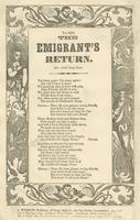 THE EMIGRANT'S RETURN.
