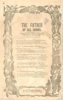 THE FATHER OF ALL SONGS.