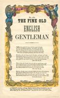 THE FINE OLD ENGLISH GENTLEMAN.