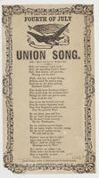 FOURTH OF JULY UNION SONG.