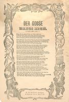 DER GOOSE HANGS HIGH.