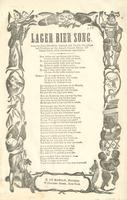 LAGER BIER SONG.