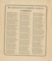 EIN LIEDLEIN FUR DIE GESCHWISTER IM HERRN.