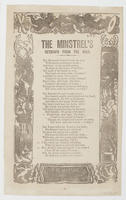 THE MINSTREL'S RETURN'D FROM THE WAR.