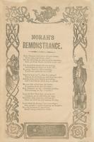 NORAH'S REMONSTRANCE.
