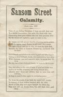 SANSOM STREET CALAMITY.