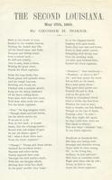 THE SECOND LOUISIANA. MAY 27TH, 1863.
