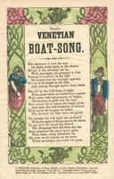 VENETIAN BOAT-SONG.