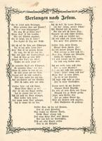 VERLANGEN NACH JESUM.