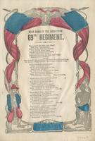 WAR SONG OF THE NEW-YORK 69TH REGIMENT.