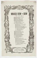 WHACK ROW DE DOW.