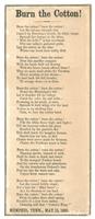 BURN THE COTTON!