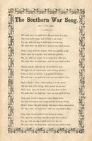 THE SOUTHERN WAR SONG.
