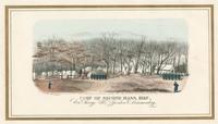 Camp of Second Mass. Regt., [graphic] : Col. George H.J. Gordon, commanding.