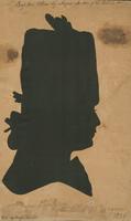 Silhouette of Major Edward Stanly