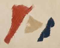 Fragment of the American flag, "Star Spangled Banner"