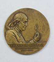 Franklin Bifocal Sesquicentennial, 1784-1934, Medal